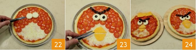 Pizza Angry Birds
